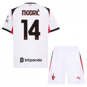 Goedkope AC Milan Modrić 14 Kids Uittenue 2025-26